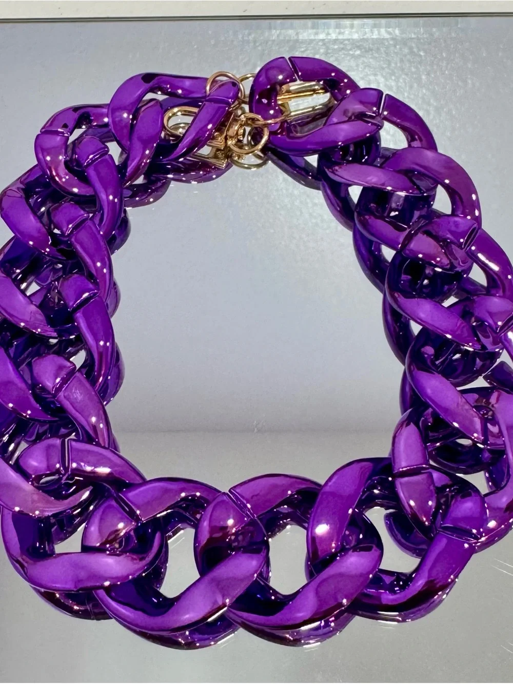 unbranded glossy purple